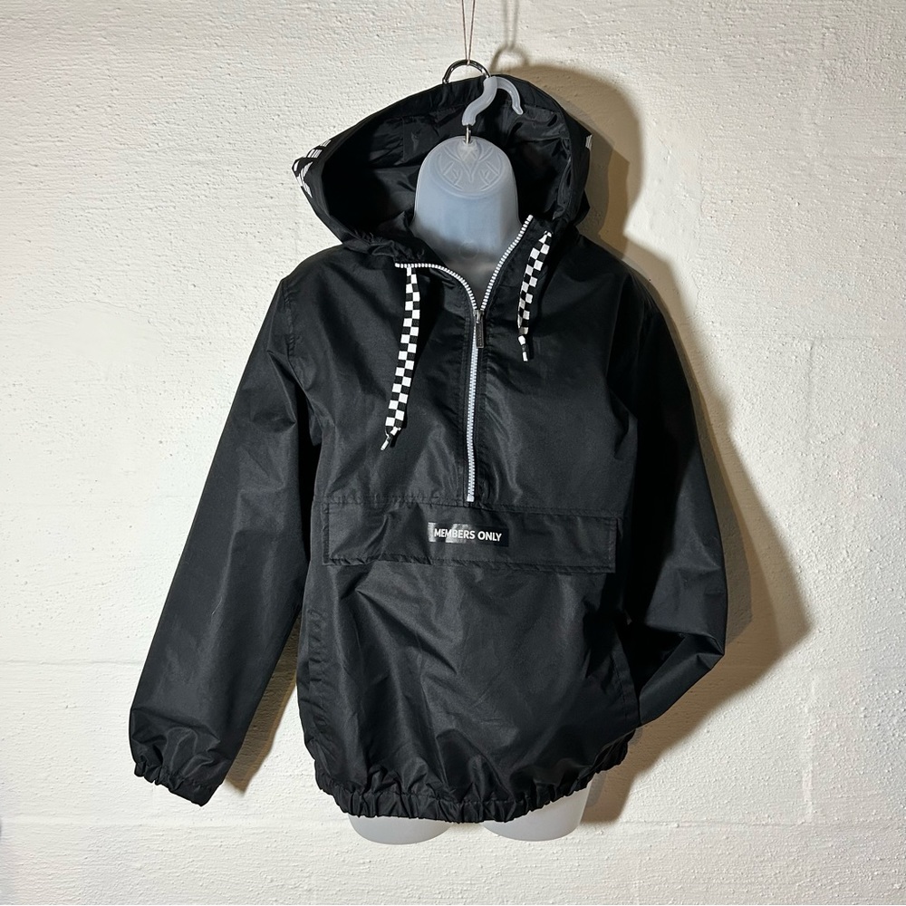 Rain poncho members only